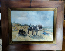 Tableau tres ancien d'occasion  Huriel