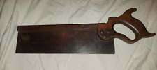 Vintage tenon saw for sale  Shipping to Ireland