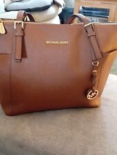 Tan handbag michael for sale  DAGENHAM