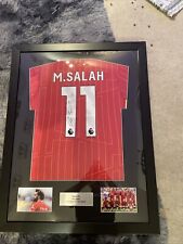 Framed signed salah for sale  BIRMINGHAM