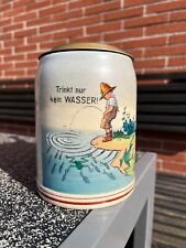 Antiker bierkrug zinndeckel gebraucht kaufen  Alsdorf
