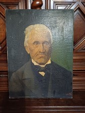 Tableau ancien portrait d'occasion  Valence