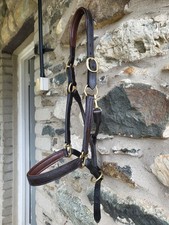 Leather headcollar for sale  PWLLHELI