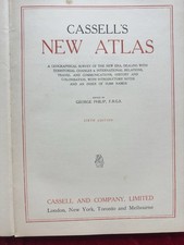 Usado, Cassell’s New Atlas 6ª edição c1920 – Mapas históricos termos de paz Liga da Primeira Guerra Mundial comprar usado Usado, Cassell’s New Atlas 6ª edição c1920 – Mapas históricos termos de paz Liga da Primeira Guerra Mundial comprar usado  Enviando para Brazil