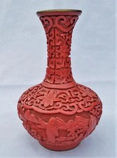 Vase chinois sculpté d'occasion  Monbazillac