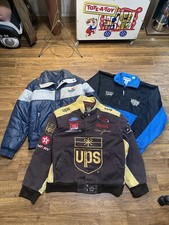 LOTE 3 Jaquetas Vintage Anos 80 Anos 90 Pacote Atacado Gatorade NASCAR Jeff Hamilton comprar usado  Enviando para Brazil