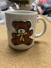 Usado, Taza de café de oso de peluche vintage taza fórmula infantil Similac té cacao caliente segunda mano  Embacar hacia Argentina