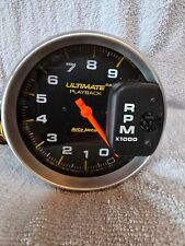 Autometer Ultimate Black ace com reprodução G3 5" tacômetro Monster Tach perfeito comprar usado  Enviando para Brazil