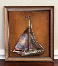 Vintage copper sailboat for sale  Houston