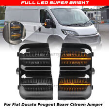 Indicador de espelho asa LED sequencial para Fiat Ducato Peugeot Boxer Citroen 06-19 comprar usado  Enviando para Brazil