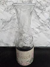 Glass carafe decanter for sale  TREHARRIS