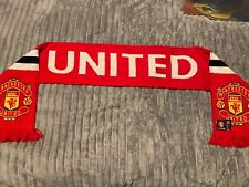 Manchester united scarf for sale  BLACKBURN