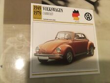 1949 1979 volkswagen d'occasion  Val-de-Saâne
