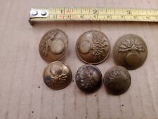 Old military buttons. for sale  SEAFORD