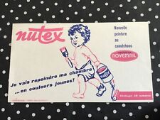 Buvard novémail nutex d'occasion  Romilly-sur-Seine