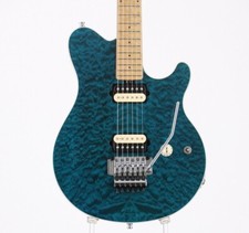Guitarra elétrica MUSIC MAN Axis Blue Quilt 2002 EUA comprar usado  Enviando para Brazil