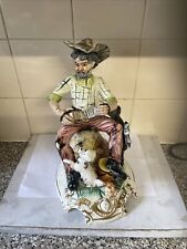 Vintage capodimonte tramp for sale  WELLINGBOROUGH
