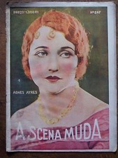 AGNES AYRES,A Scena Muda, revista Capa, dezembro de 1925, Nº 247, usado comprar usado  Enviando para Brazil