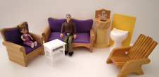 Vtg. 6pc dollhouse for sale  Alamogordo