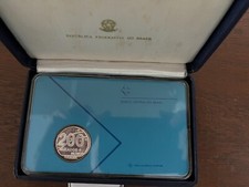 Moeda de prata Brasil 200 Cruzados Novos 1989 - 100º aniversário - KM# 616, usado comprar usado  Brasil 