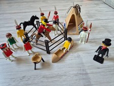 Playmobil figuren indianerdorf gebraucht kaufen  Bockhorn