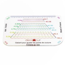 Gabarit ajuster points d'occasion  Campbon