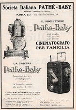 Pubblicita 1924 pathe usato  Biella