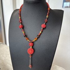Vintage carved red for sale  Castro Valley