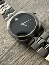 Movado black dial for sale  Winthrop Harbor