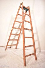 Hohe nostalgische holzleiter gebraucht kaufen  Einhausen