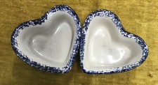 Pair stoneware blue for sale  Sunrise Beach