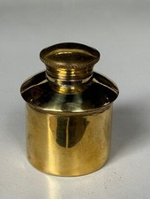 Vecchio Ottone Nichel Placcato a Mano Piccolo Quadrato Forma Pistola Olio comprar usado  Enviando para Brazil
