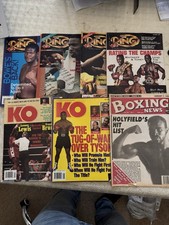 Boxing magazines 1994 for sale  HENGOED