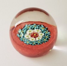 Millefiori italy paperweight for sale  Bellingham