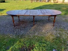 Foot walnut table d'occasion  Expédié en Belgium