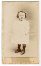 Photo cdv girl d'occasion  Expédié en Belgium