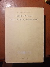 Istituzioni diritto romano usato Istituzioni diritto romano usato  Modena