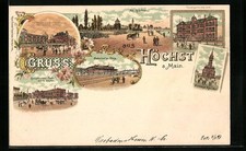 Lithographie höchst main gebraucht kaufen  Berlin