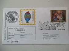 Ballonpost christkindl 1991 gebraucht kaufen  Hohenlockstedt