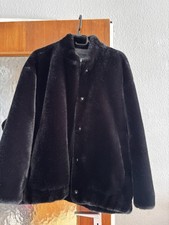 Schwarzer flauschmantel zara gebraucht kaufen  Freiburg im Breisgau