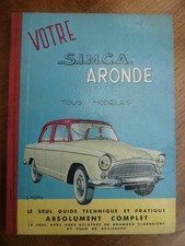 revue technique simca aronde d'occasion  Marchiennes