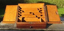 Antique oak stationery for sale  BRIDGWATER