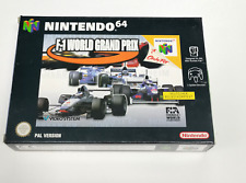F-1 World Grand Prix N64 / Nintendo 64 Spiel  (mit OVP / CIB)(PAL) 11978855 comprar usado  Enviando para Brazil
