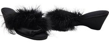 Vintage black marabou for sale  Spring