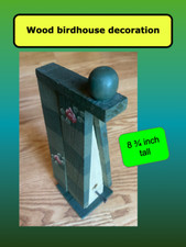 Rustic wood birdhouse for sale  Fairmont