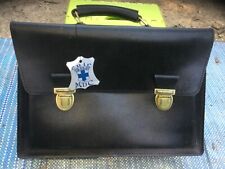 Cartable vintage cuir d'occasion  Saint-Malo