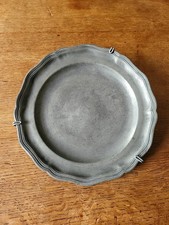 Ancienne assiette étain d'occasion Ancienne assiette étain d'occasion  Les Andelys