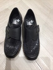 Rieker ladies black for sale  BOLTON