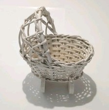 Vintage white wicker for sale  NORTH SHIELDS