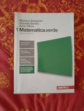 Matematica.verde volume zanich usato  Rosignano Marittimo